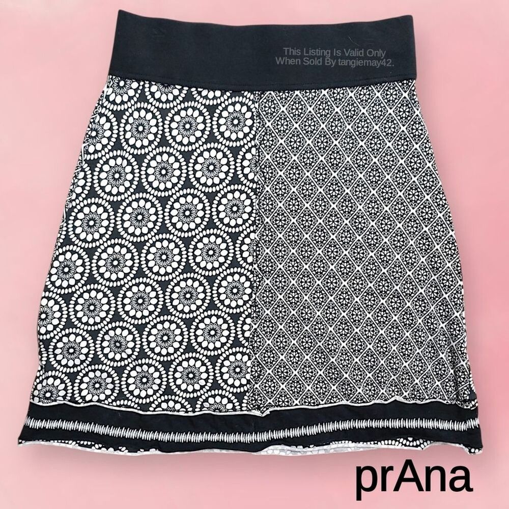 Prana Cotton Skirt Womens Small